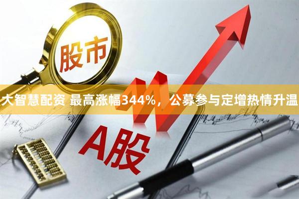 大智慧配资 最高涨幅344%，公募参与定增热情升温