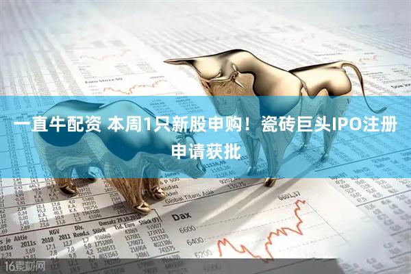 一直牛配资 本周1只新股申购！瓷砖巨头IPO注册申请获批